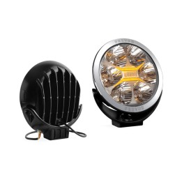 Driving Light, Wesem FERVOR Ø180 LED CE RM25 (Dual), Color Chrome - EDK.ro