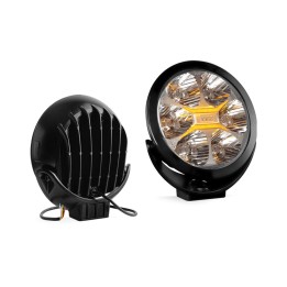 Driving Light, Wesem FERVOR Ø180 LED CE RM25 (Dual), Color Black - EDK.ro