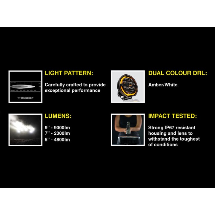 Faruri LED, EFS Vividmax Ultra 7 Inch 100W - EDK.ro