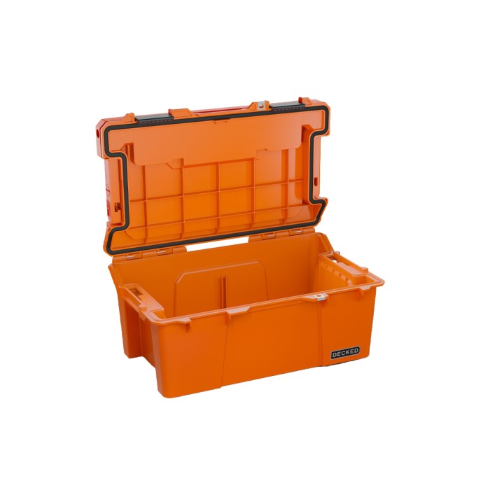 Storage Box, Decked Sixer 16 D-CO, Color Orange - EDK.ro