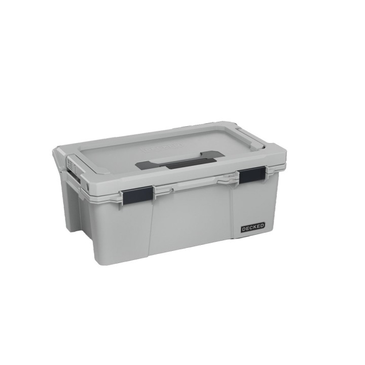 Storage Box, Decked Sixer 16 D-CO, Color Grey - EDK.ro