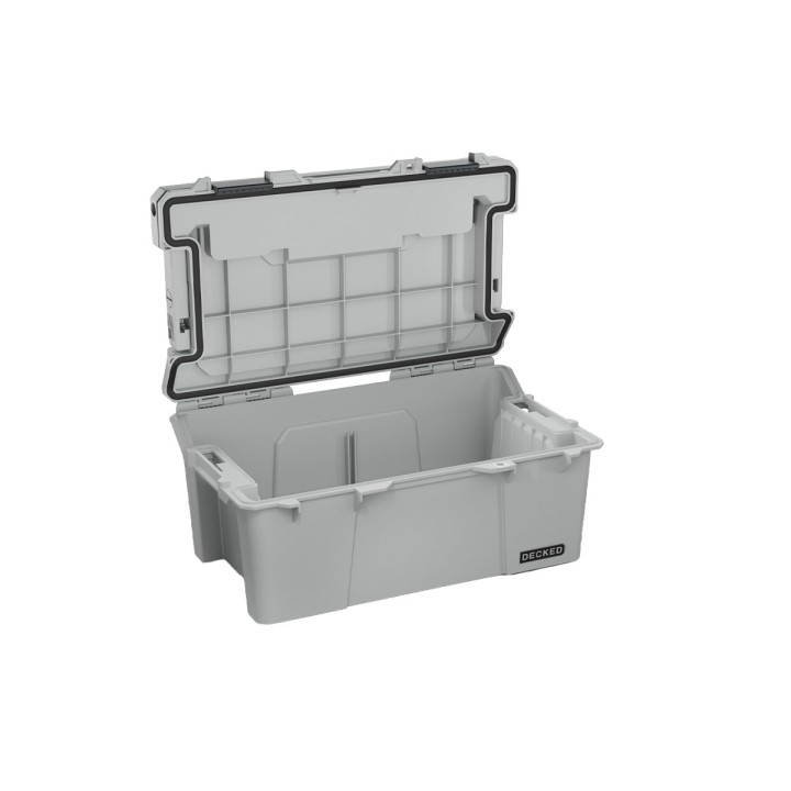 Storage Box, Decked Sixer 16 D-CO, Color Grey - EDK.ro
