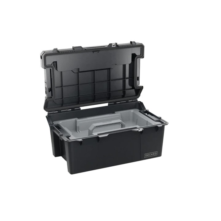 Storage Box, Decked Sixer 16 D-CO, Color Black - EDK.ro