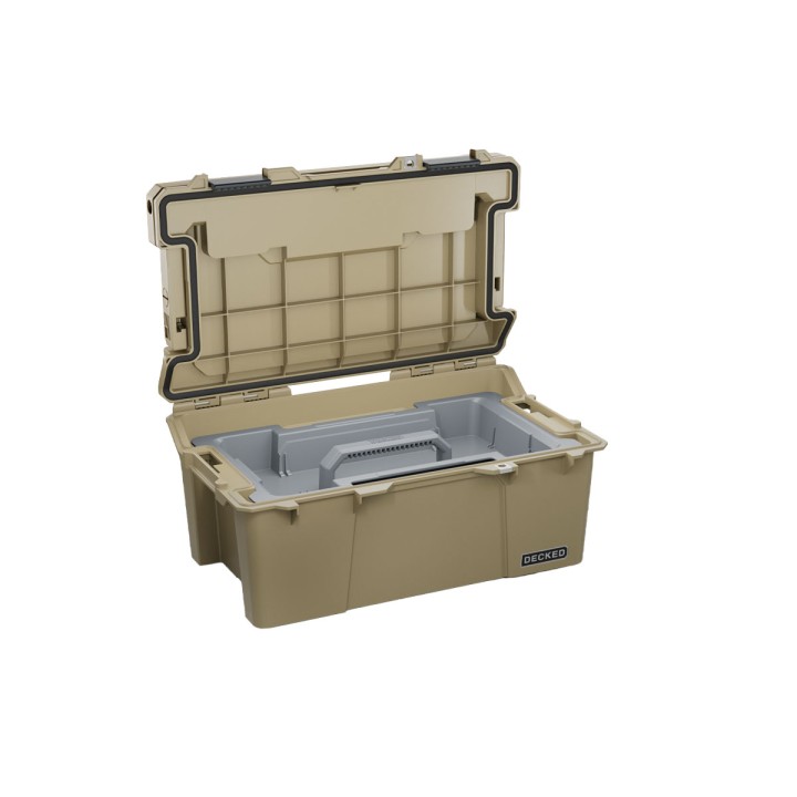 Storage Box, Decked Sixer 16 D-CO, Color Beige - EDK.ro