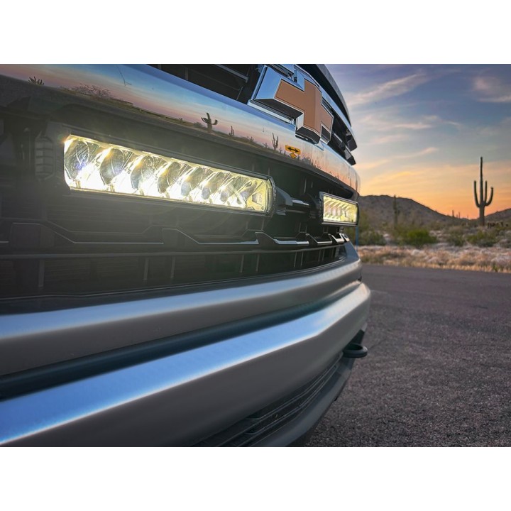 EC Approved LED Projector Integration Kit for Grille, Lazer Lamps with 2x Triple-R 1000 Beacon, 1x Grille Mount Brackets and 1x 