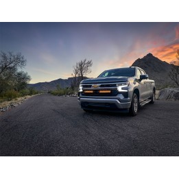 Kit de Integrare Proiectoare LED Omologate Pentru Grilă, Lazer Lamps cu 2x Triple-R 1000 i-LBA și 1x Grille Mount Brackets, Chev