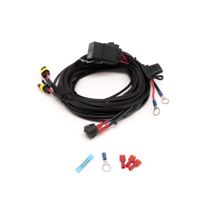 EC Approved LED Projector Integration Kit for Grille, Lazer Lamps with 2x Triple-R 750 Beacon, 1x GM-CIT-01K and 1x Wiring Kit, 