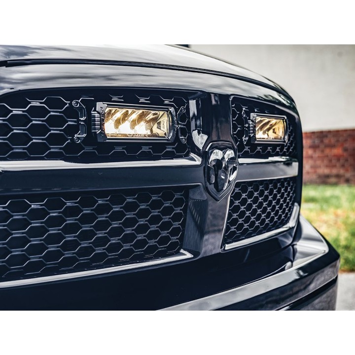 Kit de Integrare Proiectoare LED Omologate Pentru Grilă, Lazer Lamps cu 2x Triple-R 750 Beacon, 1x Grille Mount Brackets și 1x W