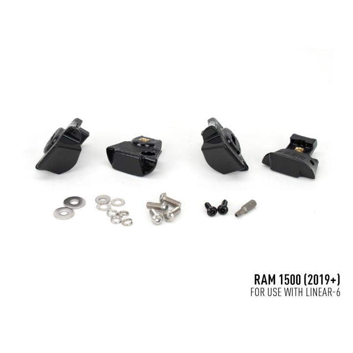 Kit de Integrare Proiectoare LED Omologate Pentru Grilă, Lazer Lamps cu 2x Linear-6 Elite, 1x Grille Mount Brackets și 1x Wiring