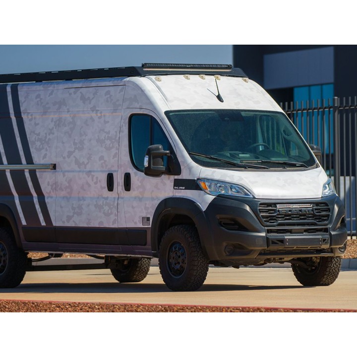 Kit de Integrare Proiectoare LED Omologate Pentru Grilă, Lazer Lamps cu 1x Linear-18 Elite+, 1x Grille Mount Brackets și 1x Wiri