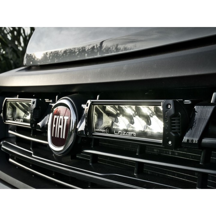 EC Approved LED Projector Integration Kit for Grille, Lazer Lamps with 2x Triple-R 750 Std (Gen2), 1x Grille Mount Brackets and 
