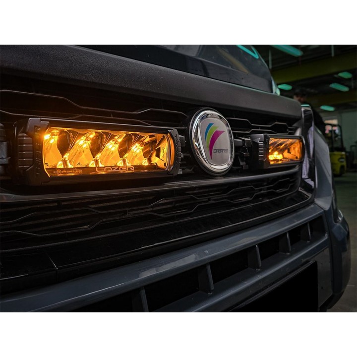 Kit de Integrare Proiectoare LED Omologate Pentru Grilă, Lazer Lamps cu 2x Triple-R 750 Elite (Gen2), 1x Grille Mount Brackets ș