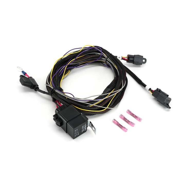 EC Approved LED Projector Integration Kit for Grille, Lazer Lamps with 2x Carbon-6 Drive (Yellow Dip), 1x Grille Mount Brackets 