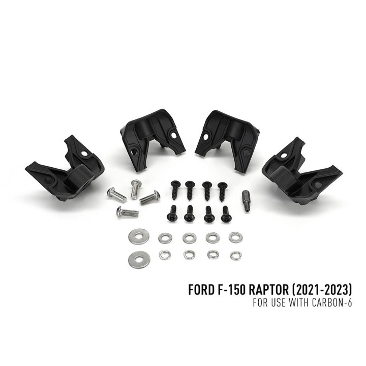 Kit de Integrare Proiectoare LED Omologate Pentru Grilă, Lazer Lamps cu 2x Carbon-6 Drive, 1x Grille Mount Brackets și 1x Wiring