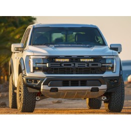EC Approved LED Projector Integration Kit for Grille, Lazer Lamps with 2x Carbon-6 Spot, 1x Grille Mount Brackets and 1x Wiring 