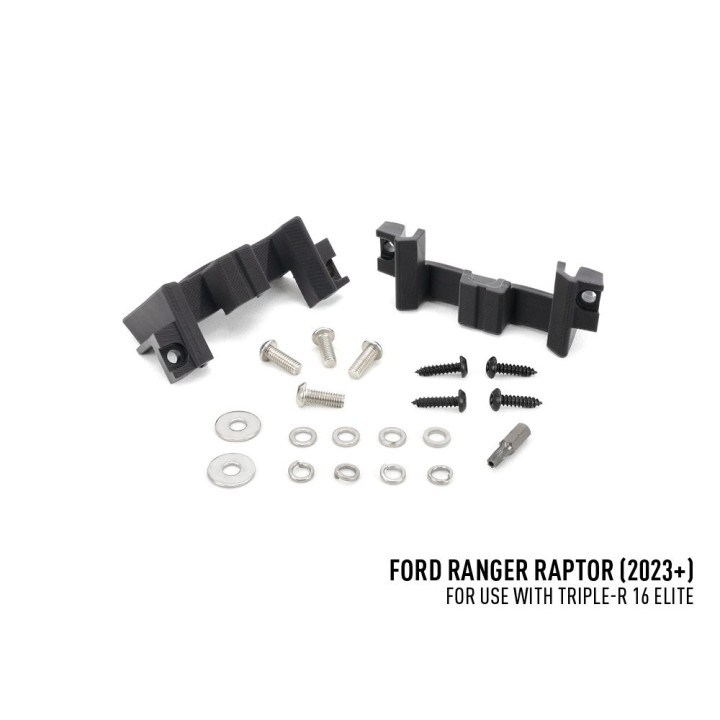 EC Approved LED Projector Integration Kit for Grille, Lazer Lamps with 1x Triple-R 16 Elite (Gen2) plus Wiring Kit and 1x Grille
