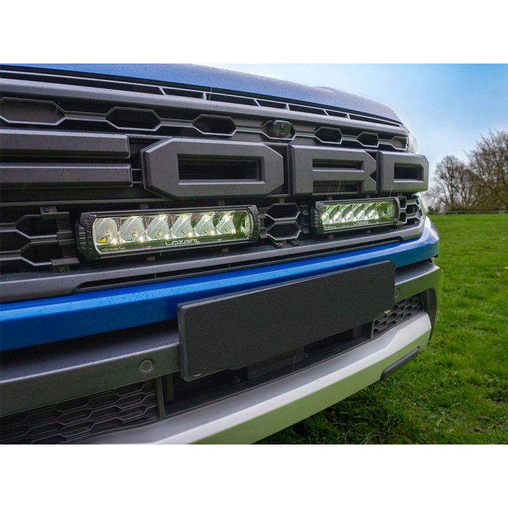 EC Approved LED Projector Integration Kit for Grille, Lazer Lamps with 2x Triple-R 850 Elite (Gen2), 1x Grille Mount Brackets an