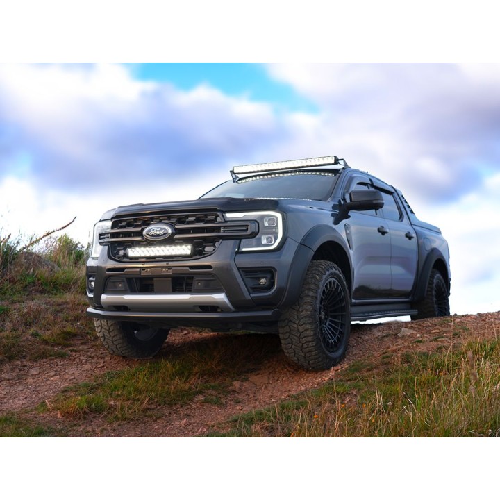 EC Approved LED Projector Integration Kit for Grille, Lazer Lamps with 1x Triple-R 1250 Elite+ and 1x Grille Mount Brackets, For