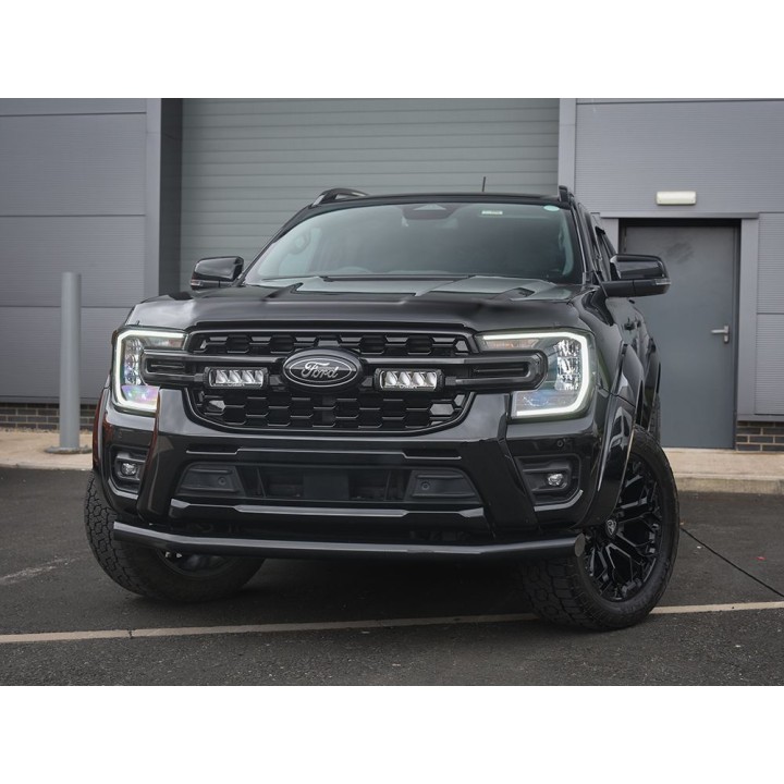 Kit de Integrare Proiectoare LED Omologate Pentru Grilă, Lazer Lamps cu 2x Triple-R 750, 1x Grille Mount Brackets și 1x Wiring K