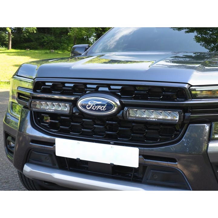 Kit de Integrare Proiectoare LED Omologate Pentru Grilă, Lazer Lamps cu 2x Triple-R 850 (Gen2), 1x Grille Mount Brackets și 1x W
