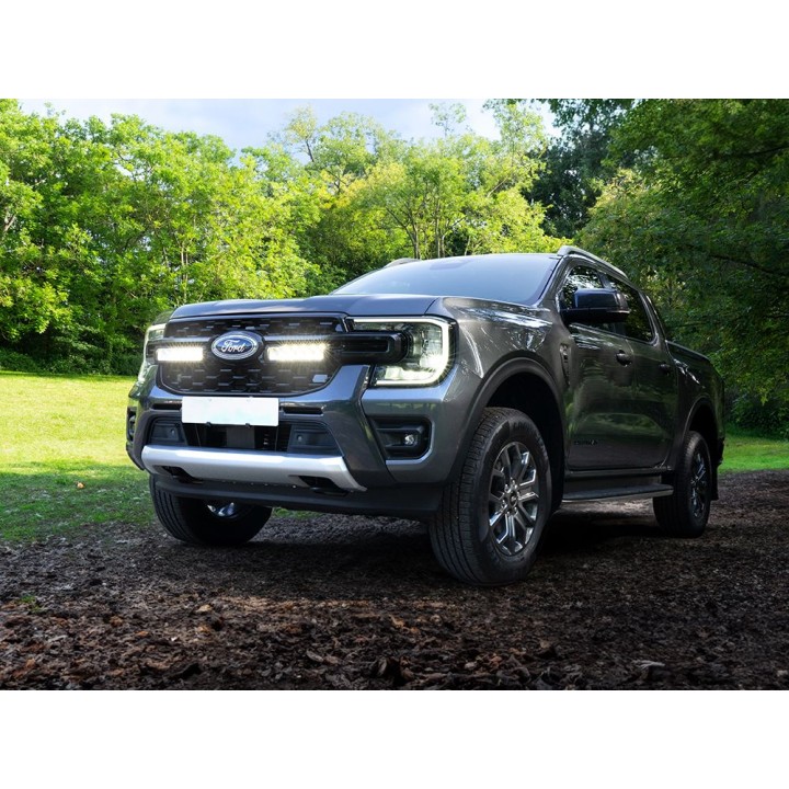 Kit de Integrare Proiectoare LED Omologate Pentru Grilă, Lazer Lamps cu 2x Triple-R 850 Elite (Gen2), 1x Grille Mount Brackets ș