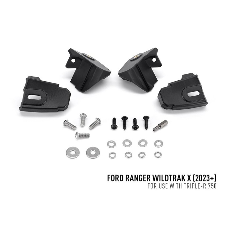 EC Approved LED Projector Integration Kit for Grille, Lazer Lamps with 2x Triple-R 750 Elite, 1x Grille Mount Brackets and 1x Wi
