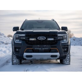 Kit de Integrare Proiectoare LED Omologate Pentru Grilă, Lazer Lamps cu 2x Triple-R 750, 1x Grille Mount Brackets și 1x Wiring K