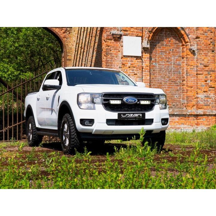 EC Approved LED Projector Integration Kit for Grille, Lazer Lamps with 2x Triple-R 750 Elite, 1x Grille Mount Brackets and 1x Wi
