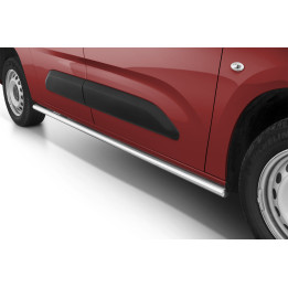 Side Steps, Steeler 4x4 Side Bars, Color Silver, Citroën Berlingo 2019 - Present - EDK.ro