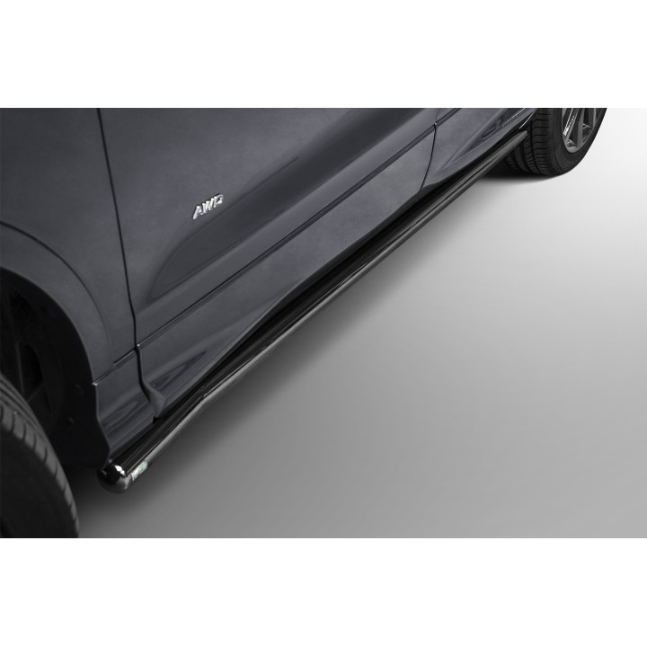 Praguri Laterale, Steeler 4x4 Side Bars, Culoare Argintiu, Ford Kuga 2017 - 2019 - EDK.ro