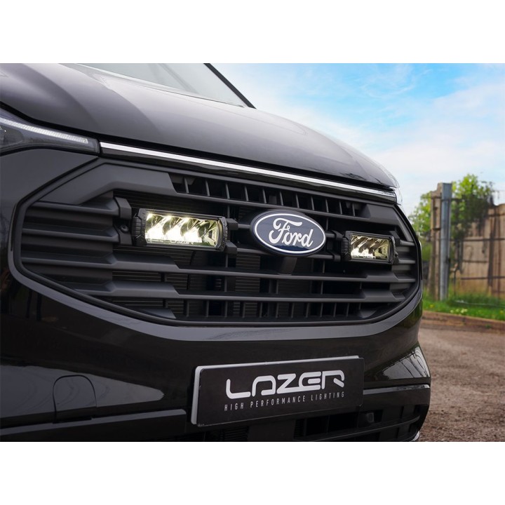 Kit de Integrare Proiectoare LED Omologate Pentru Grilă, Lazer Lamps cu 2x Triple-R 750 Wide, 1x Grille Mount Brackets și 1x Wir