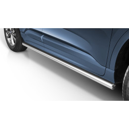 Praguri Laterale, Steeler 4x4 Side Bars, Culoare Argintiu, Ford Kuga 2019 - Prezent - EDK.ro