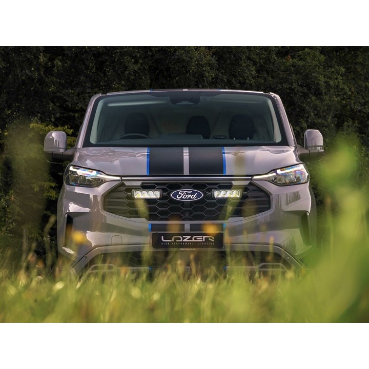 Kit de Integrare Proiectoare LED Omologate Pentru Grilă, Lazer Lamps cu 2x Triple-R 750 Elite, 1x Grille Mount Brackets și 1x Wi