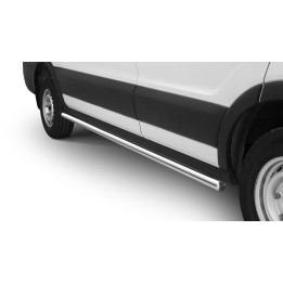 Side Steps, Steeler 4x4 Side Bars, Color Silver, Ford Transit 2019 - Present - EDK.ro