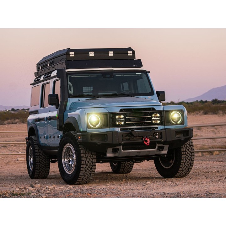 EC Approved LED Projector Integration Kit for Grille, Lazer Lamps with 2x Sentinel 7" Standard, 1x Grille Mount Brackets and 1x 