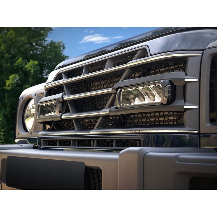Kit de Integrare Proiectoare LED Omologate Pentru Grilă, Lazer Lamps cu 2x Triple-R 750 Beacon, 1x Grille Mount Brackets și 1x W