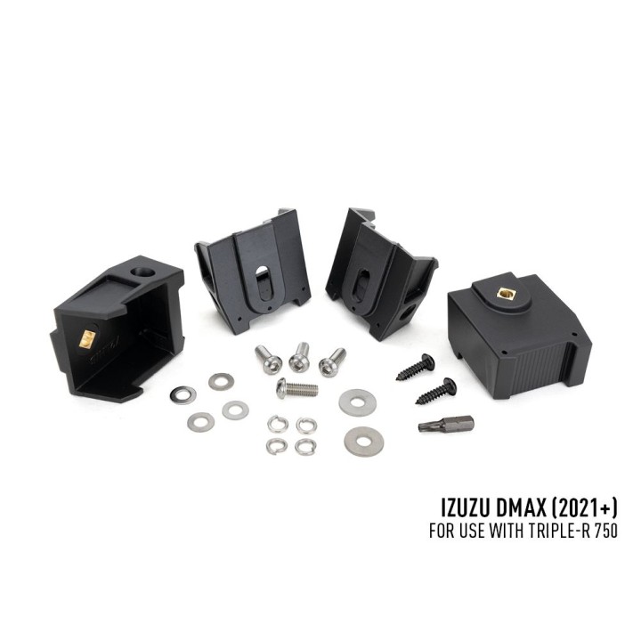 Kit de Integrare Proiectoare LED Omologate Pentru Grilă, Lazer Lamps cu 2x Triple-R 750 Wide, 1x GM-DMAX-01K și 1x Wiring Kit, I
