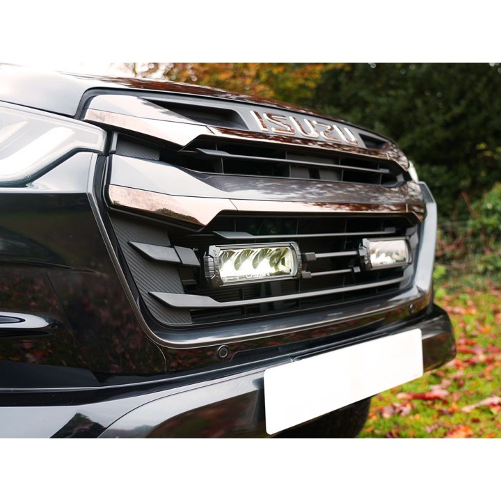 EC Approved LED Projector Integration Kit for Grille, Lazer Lamps with 2x Triple-R 750 Wide, 1x GM-DMAX-02K and 1x Wiring Kit, I
