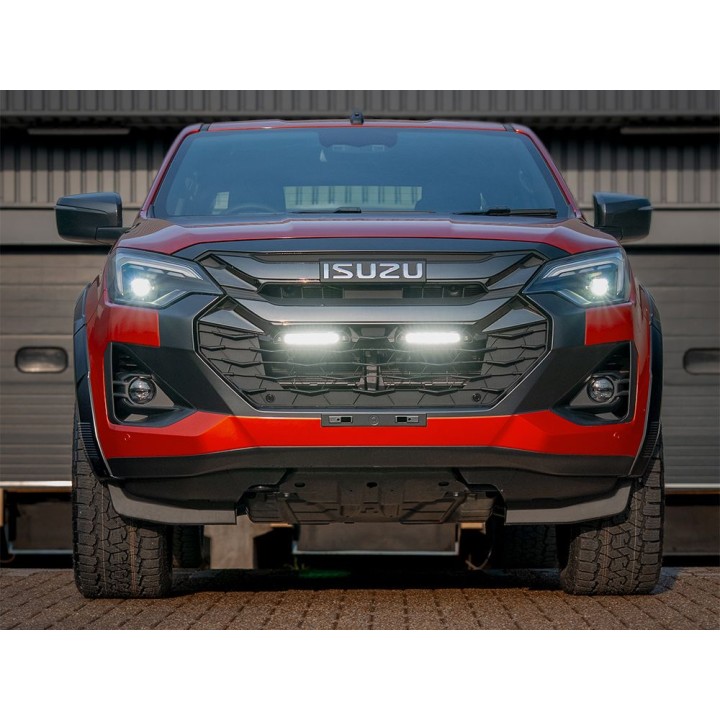 EC Approved LED Projector Integration Kit for Grille, Lazer Lamps with 2x Linear-6 Elite+, 1x Grille Mount Brackets and 1x Wirin
