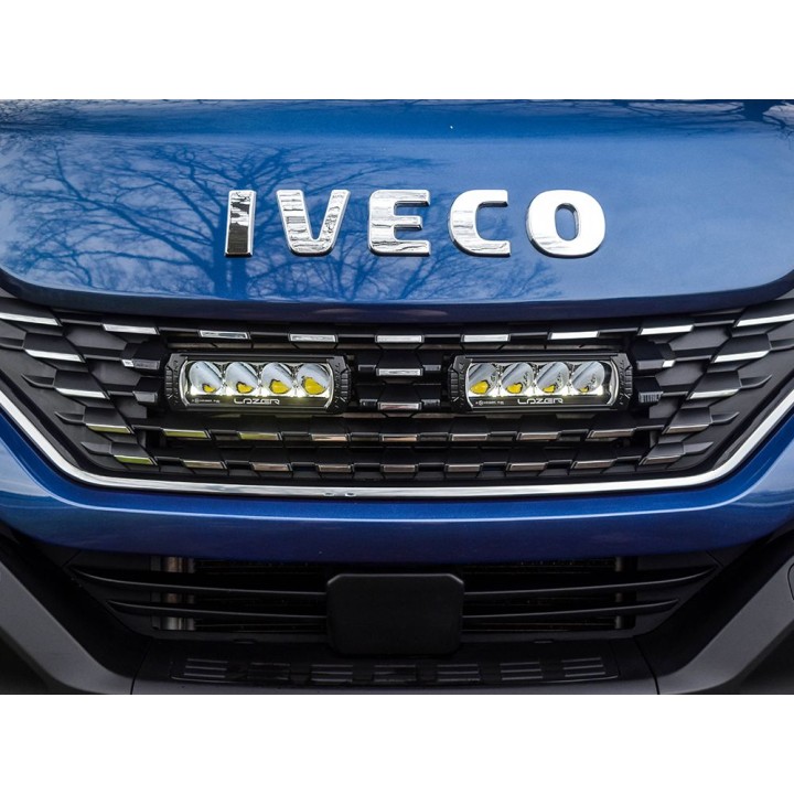 EC Approved LED Projector Integration Kit for Grille, Lazer Lamps with 2x Triple-R 750 Elite (Gen2), 1x Grille Mount Brackets an