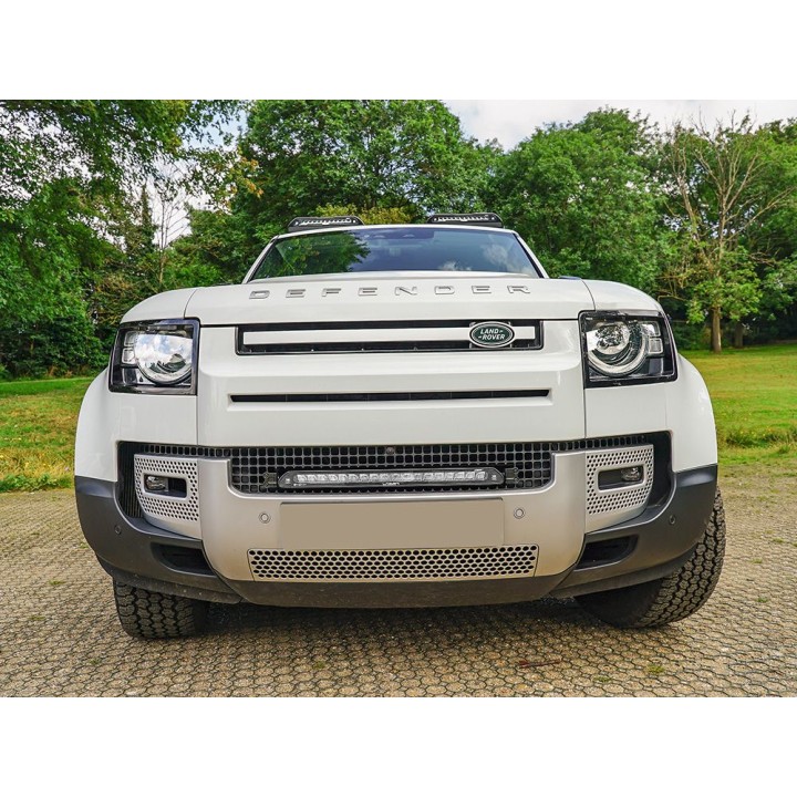 Kit de Integrare Proiectoare LED Omologate Pentru Grilă, Lazer Lamps cu 1x Linear-18 Elite+ with harness și 1x Grille Mount Brac