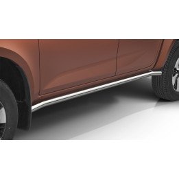 Praguri Laterale, Steeler 4x4 Side Bars, Culoare Argintiu, Isuzu D-Max 2020 - Prezent - EDK.ro