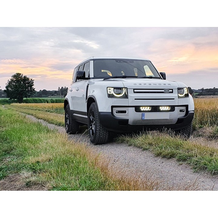 EC Approved LED Projector Integration Kit for Grille, Lazer Lamps with 2x Triple-R 750 Beacon, 1x Grille Mount Brackets and 1x W