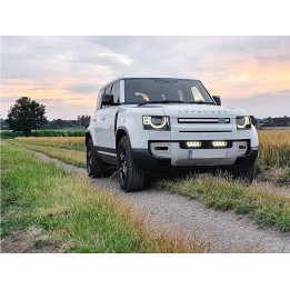 EC Approved LED Projector Integration Kit for Grille, Lazer Lamps with 2x Triple-R 750 Std (Gen2), 1x Grille Mount Brackets and 