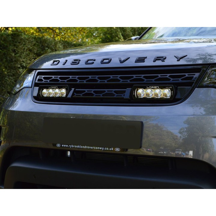 Kit de Integrare Proiectoare LED Omologate Pentru Grilă, Lazer Lamps cu 2x ST4 Evo, 1x Grille Mount Brackets și 1x Wiring Kit, L