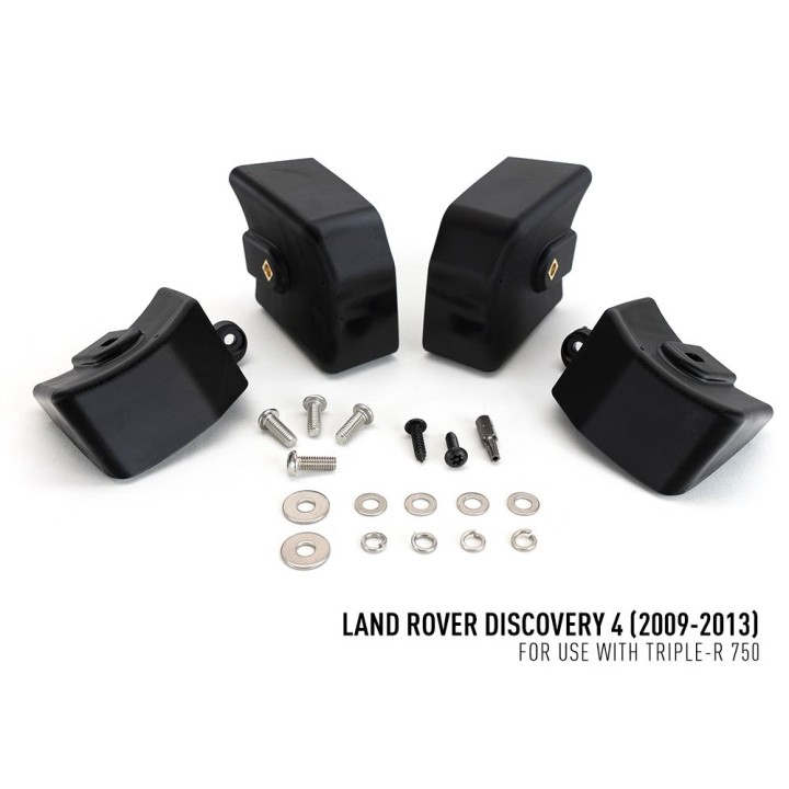 EC Approved LED Projector Integration Kit for Grille, Lazer Lamps with 2x Triple-R 750 Std (Gen2), 1x Grille Mount Brackets and 