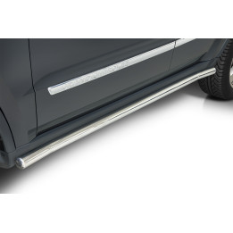 Side Steps, Steeler 4x4 Side Bars, Color Silver, Jeep Grand Cherokee 2011 - 2014 - EDK.ro