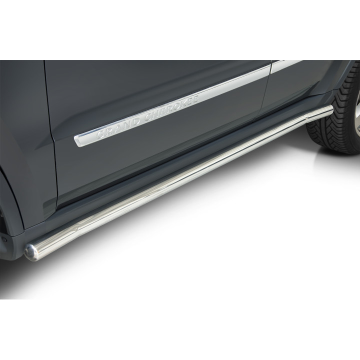 Praguri Laterale, Steeler 4x4 Side Bars, Culoare Argintiu, Jeep Grand Cherokee 2011 - 2014 - EDK.ro