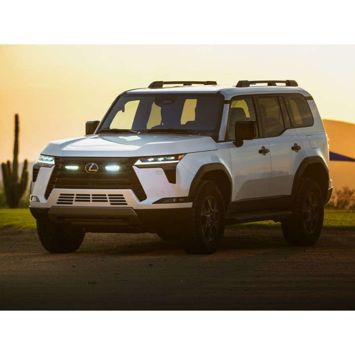 EC Approved LED Projector Integration Kit for Grille, Lazer Lamps with 2x Linear-6 Elite+, 1x Grille Mount Brackets and 1x Wirin