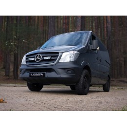 Kit de Integrare Proiectoare LED Omologate Pentru Grilă, Lazer Lamps cu 2x Triple-R 750 Beacon, 1x Grille Mount Brackets și 1x W